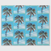 Hawaïaans verpakkingspapier cadeaupapier (Vlak)