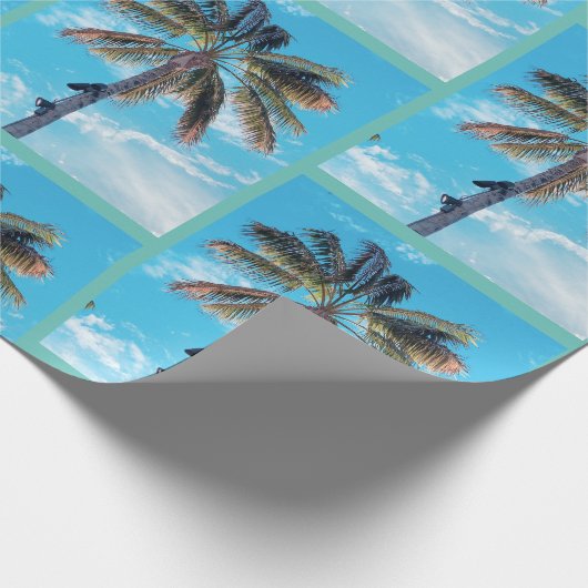 Hawaïaans verpakkingspapier cadeaupapier (Hoek)