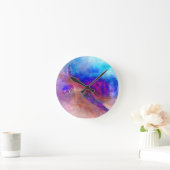 Hawaïaans Zee Schroop Waterverf Square Wall klok (Huis)