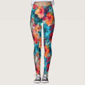 Hawaïaanse alcoholinkt leggings (Voorkant)