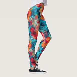 Hawaïaanse alcoholinkt leggings