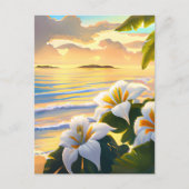 Hawaiaanse Aloha-ansichtkaart Briefkaart (Voorkant)
