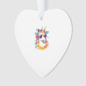 Hawaiaanse Aloha Eenhoorn Ornament (voorkant)