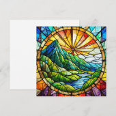 Hawaïaanse aloha kunst kaart blanco terug (Voorkant / Achterkant)