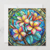 Hawaïaanse aloha kunst kaart blanco terug (Voorkant)