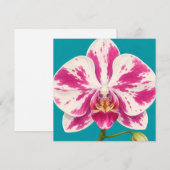 Hawaiaanse aloha kunstkaart blanco achterkant (Voorkant / Achterkant)