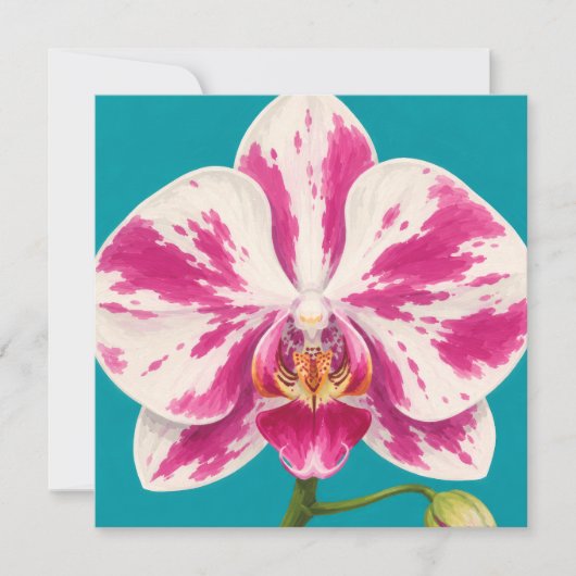 Hawaiaanse aloha kunstkaart blanco achterkant (Voorkant)