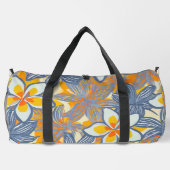 Hawaïaanse aloha print bloemen plunjezak (Achterkant)