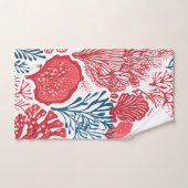 Hawaïaanse Aloha print Tropisch patroon Bad Handdoek (Handdoek)