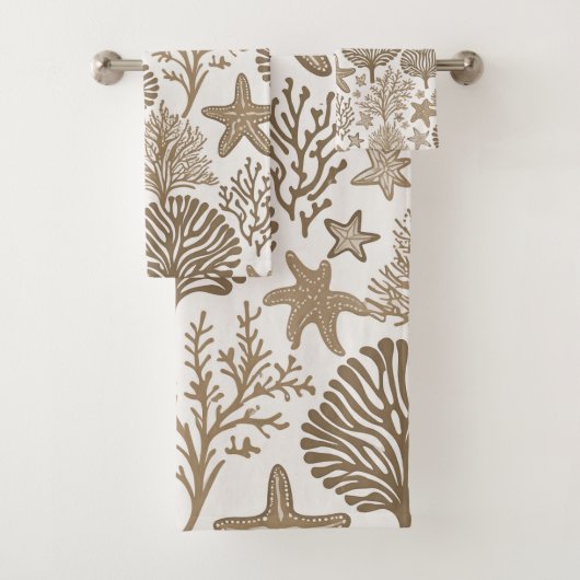 Hawaïaanse Aloha print Tropisch patroon Bad Handdoek (Insitu)