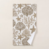 Hawaïaanse Aloha print Tropisch patroon Bad Handdoek (Handdoek)