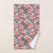 Hawaïaanse Aloha print Tropisch patroon Bad Handdoek (Handdoek)