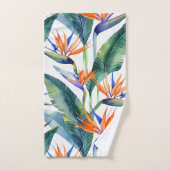 Hawaïaanse Aloha print Tropisch patroon Bad Handdoek (Handdoek)