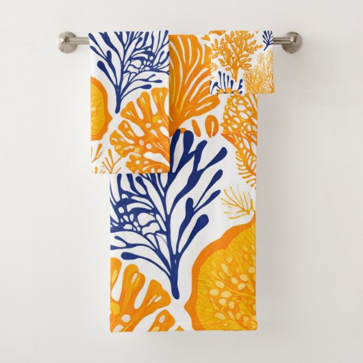 Hawaïaanse Aloha print Tropisch patroon Bad Handdoek (Insitu)