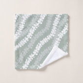 Hawaïaanse Aloha print Tropisch patroon Bad Handdoek (Wasdoekje)