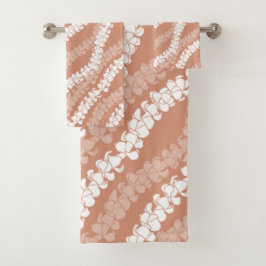 Hawaïaanse Aloha print Tropisch patroon Bad Handdoek