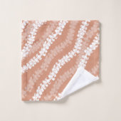 Hawaïaanse Aloha print Tropisch patroon Bad Handdoek (Wasdoekje)