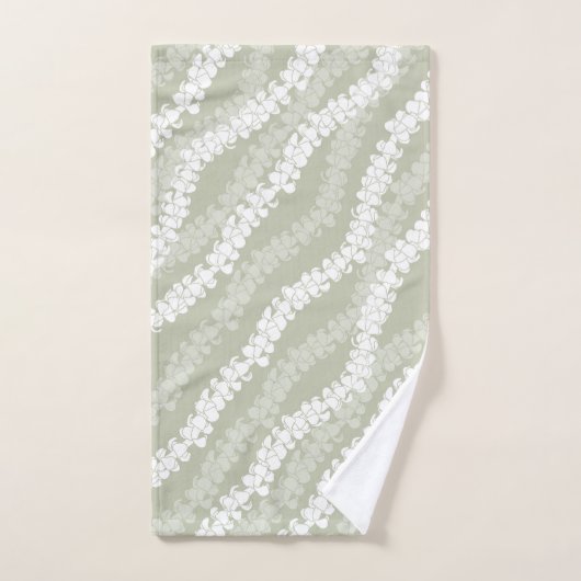 Hawaïaanse Aloha print Tropisch patroon Bad Handdoek (Handdoek)