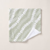 Hawaïaanse Aloha print Tropisch patroon Bad Handdoek (Wasdoekje)