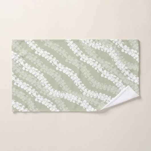 Hawaïaanse Aloha print Tropisch patroon Bad Handdoek (Handdoek)