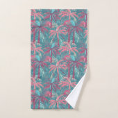 Hawaïaanse Aloha print Tropisch patroon Bad Handdoek (Handdoek)