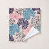 Hawaïaanse Aloha print Tropisch patroon Bad Handdoek (Wasdoekje)