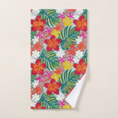 Hawaïaanse Aloha print Tropisch patroon Bad Handdoek (Handdoek)