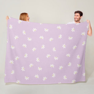 Hawaïaanse Aloha print zoete naupaka Patroon Fleece Deken