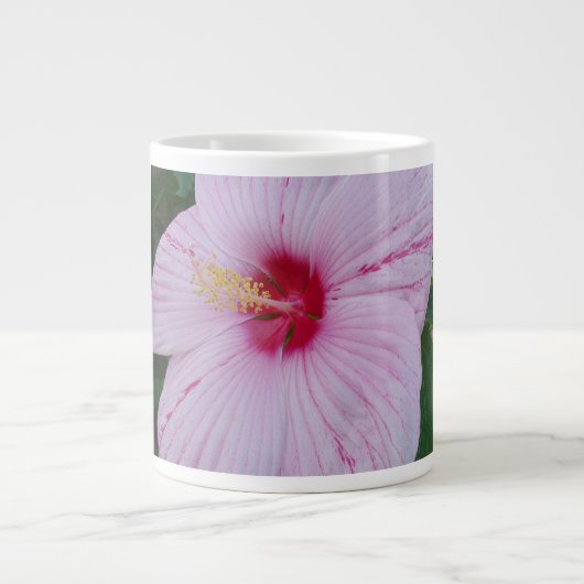 Hawaiaanse Bloem Grote Koffiekop (Voorkant)
