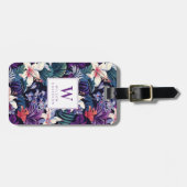 Hawaiaanse Bloemen Bagage Labels (Voorkant horizontaal)