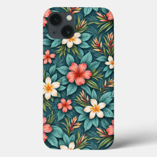 Hawaïaanse bloemen Case-Mate iPhone case