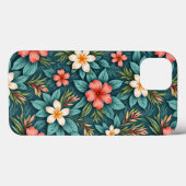 Hawaïaanse bloemen Case-Mate iPhone case (Achterkant (horizontaal))