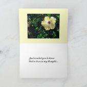 Hawaiaanse Bloemen Kaart (Binnen)