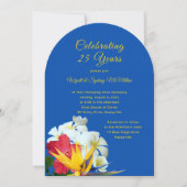 Hawaiaanse Bloemen Verjaardags Beloften Ceremonie  Kaart (Voorkant)