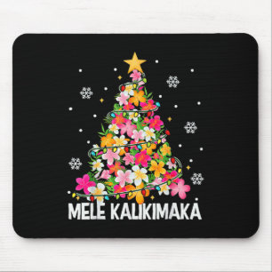 Hawaiaanse bloemkerstboom Mele Kalikimaka Tro Muismat