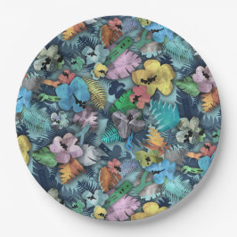 Hawaiaanse bouw novelty  papieren bordje