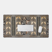 Hawaïaanse bruiloft tapa patroon bureaumat (Keyboard & Muis)