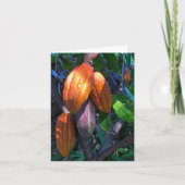 Hawaïaanse cacao kaart (Voorkant)