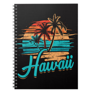 Hawaïaanse Eiland Tropische Hawaï Vakantie Notitieboek