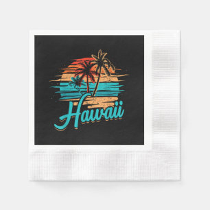 Hawaïaanse Eiland Tropische Hawaï Vakantie Servet