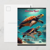 Hawaïaanse eilanden Kauai Aloha Briefkaart (Voorkant / Achterkant)