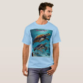 Hawaïaanse eilanden Kauai Aloha T-shirt (Voorkant volledig)