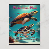Hawaïaanse eilanden Maui Aloha Briefkaart (Voorkant)