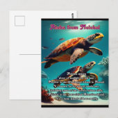 Hawaïaanse eilanden Molokai Aloha Briefkaart (Voorkant / Achterkant)