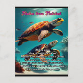 Hawaïaanse eilanden Molokai Aloha Briefkaart (Voorkant)