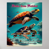 Hawaïaanse eilanden Molokai Aloha Poster (Voorkant)