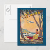  Hawaïaanse eilanden Reizen Aloha Pacific Briefkaart (Voorkant / Achterkant)