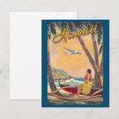  Hawaïaanse eilanden Reizen Aloha Pacific Kaart (Voorkant / Achterkant)