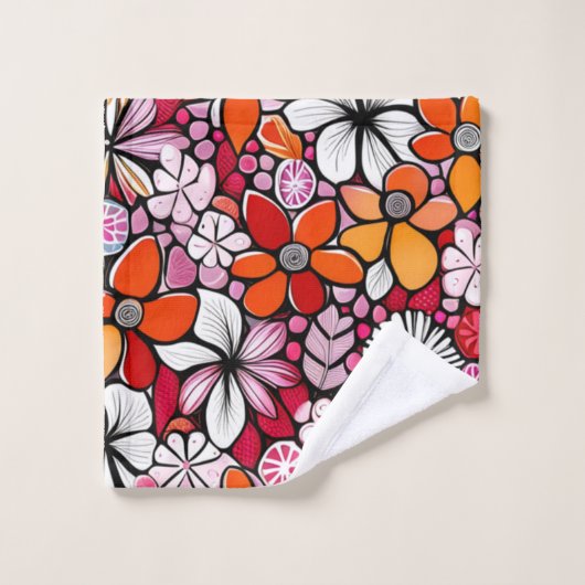 Hawaïaanse feestdag bad handdoek (Wasdoekje)