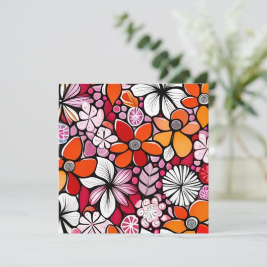 Hawaïaanse feestdag feestdagenkaart (Staand voorkant)